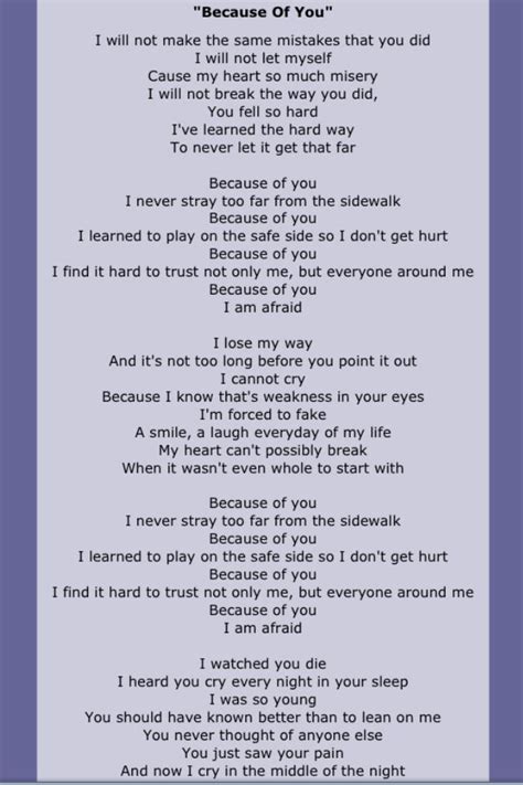 because of you lyrics brian ming|Because Of You by Brian Ming [with lyrics] .